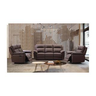 Vente-unique Relaxsofa 2Sitzer Büffelleder PAKITA  