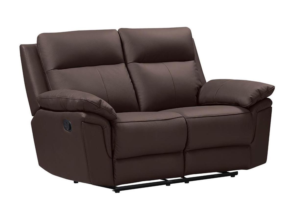 Vente-unique Relaxsofa 2Sitzer Büffelleder PAKITA  