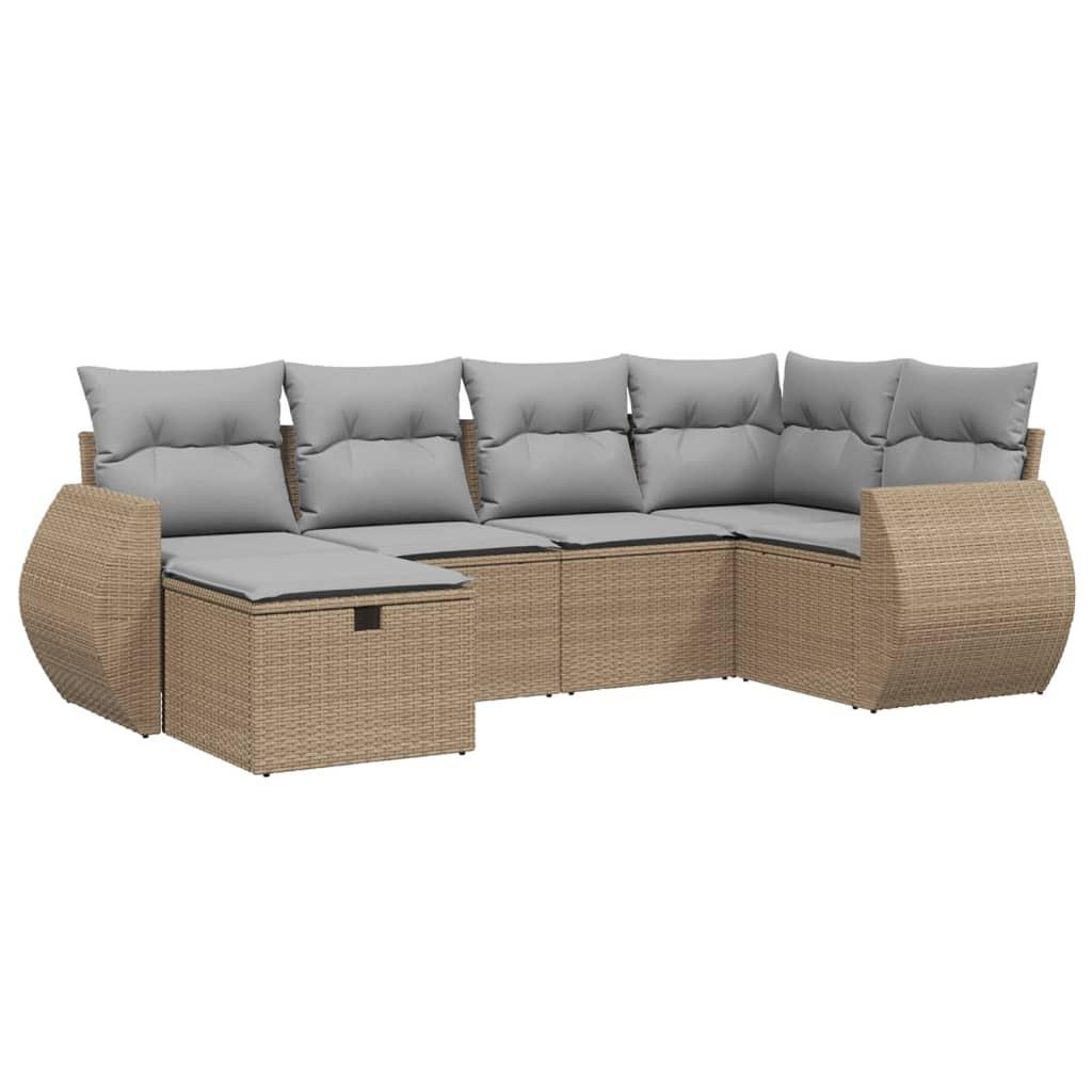 VidaXL Garten sofagarnitur poly-rattan  