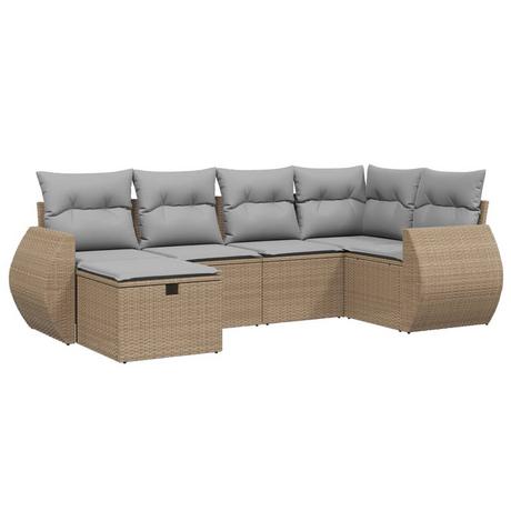 VidaXL Garten sofagarnitur poly-rattan  