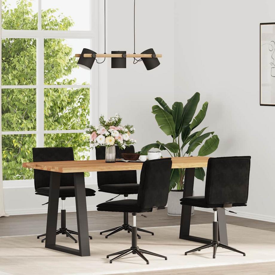VidaXL Chaise de salle à manger velours  