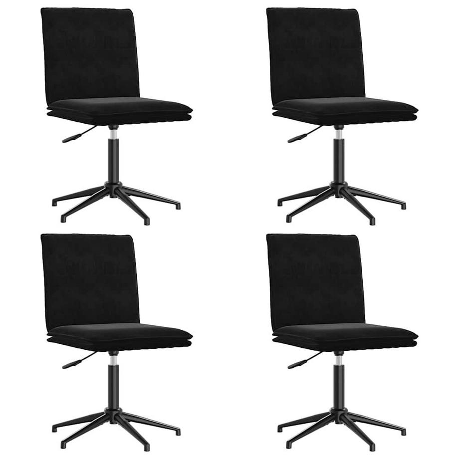 Chaise de salle à manger velours