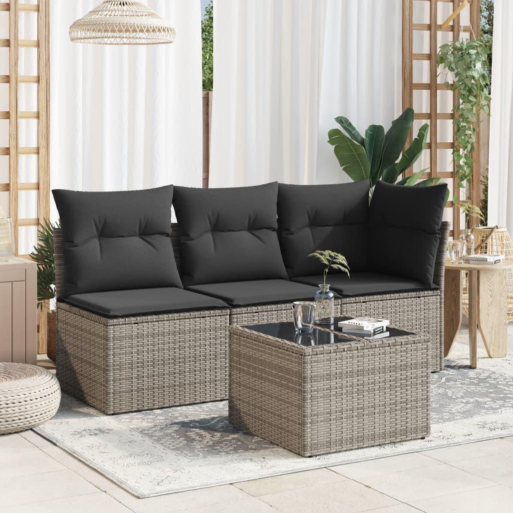 VidaXL Gartentisch poly-rattan  