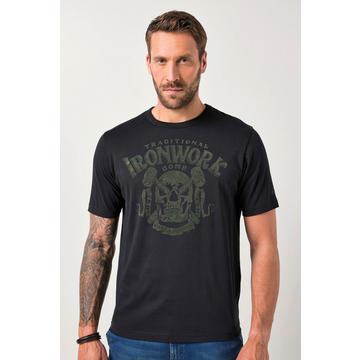 T-shirt con mezze maniche e stampa sul petto, fino alla tg. 8XL