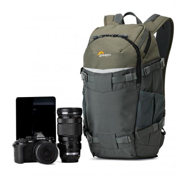 Lowepro  Lowepro Flipside Trek BP 250 AW Étui sac à dos Vert, Gris 