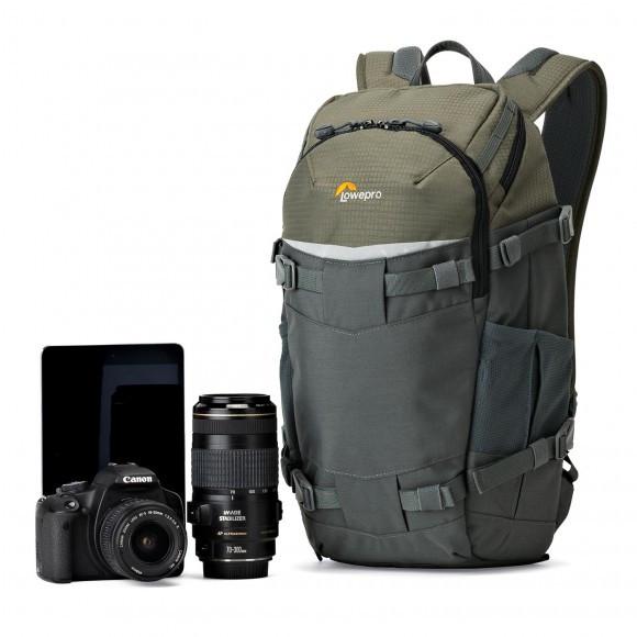 Lowepro  Lowepro Flipside Trek BP 250 AW Zaino Verde, Grigio 