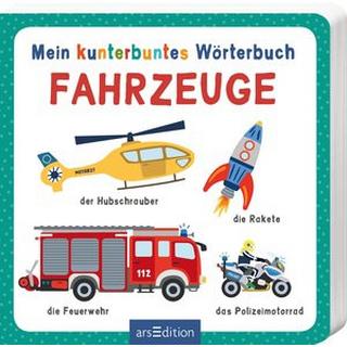 Mein kunterbuntes Wörterbuch - Fahrzeuge Markiewicz, Izabella (Illustrationen) Couverture rigide 