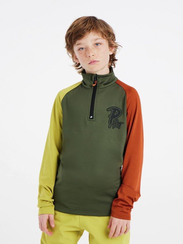 PROTEST  Jungen Fleece-Pullover PRTVALKI Thyme 