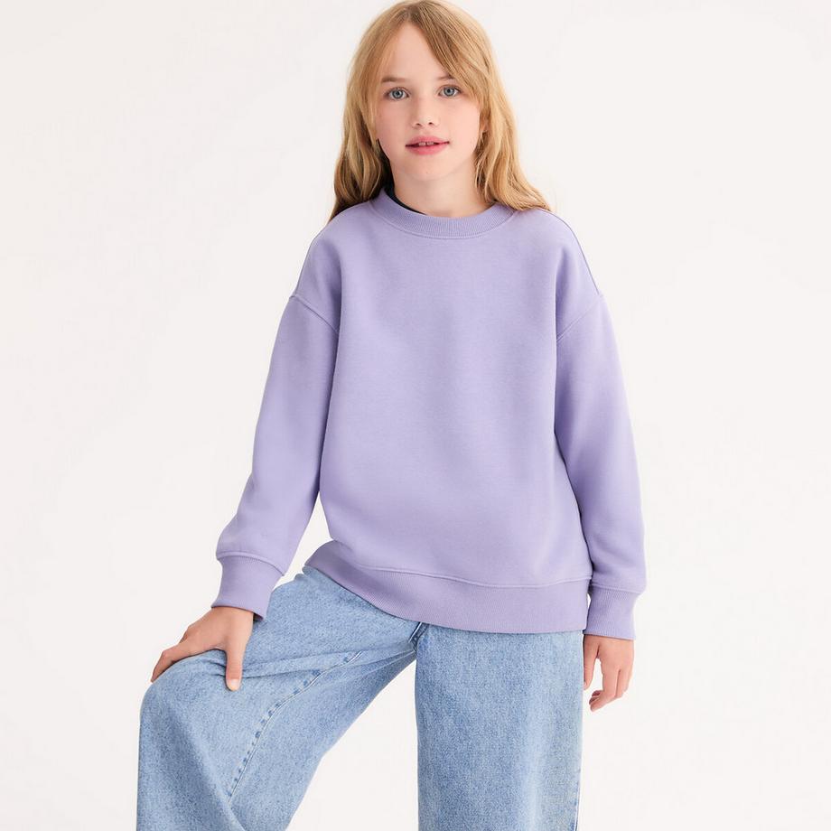 La Redoute Collections  Sweatshirt mit Rundhalsausschnitt 