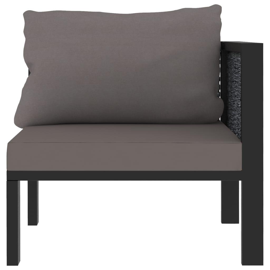 VidaXL Modular-sofa-eckteil poly-rattan  