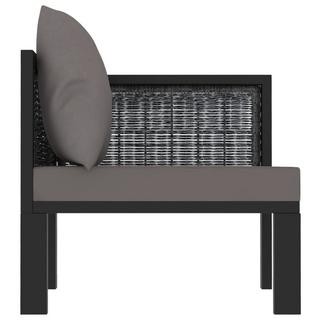 VidaXL Modular-sofa-eckteil poly-rattan  