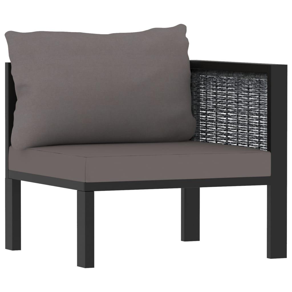 VidaXL Modular-sofa-eckteil poly-rattan  