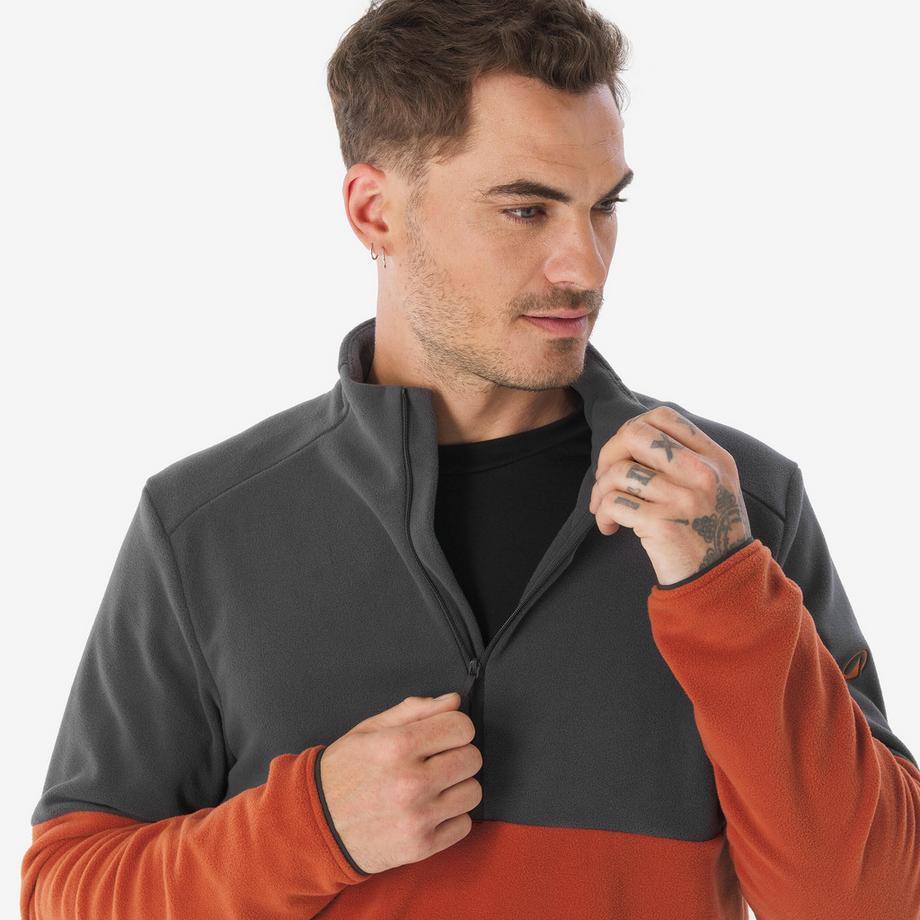 QUECHUA Pull Polaire Half Zip Randonnée  