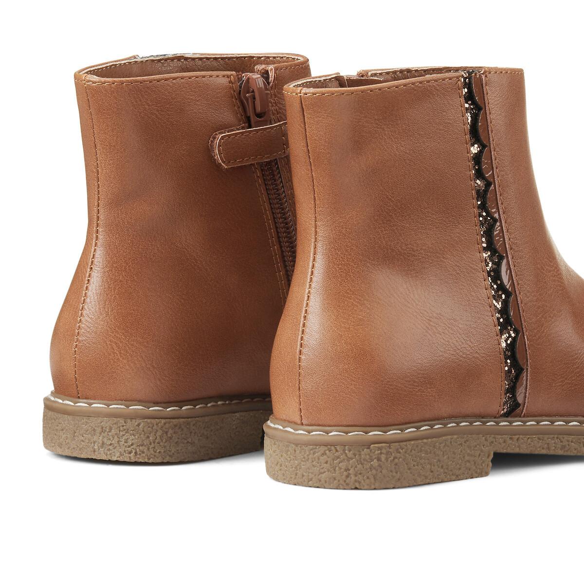 La Redoute Collections  Boots mit Reissverschluss 