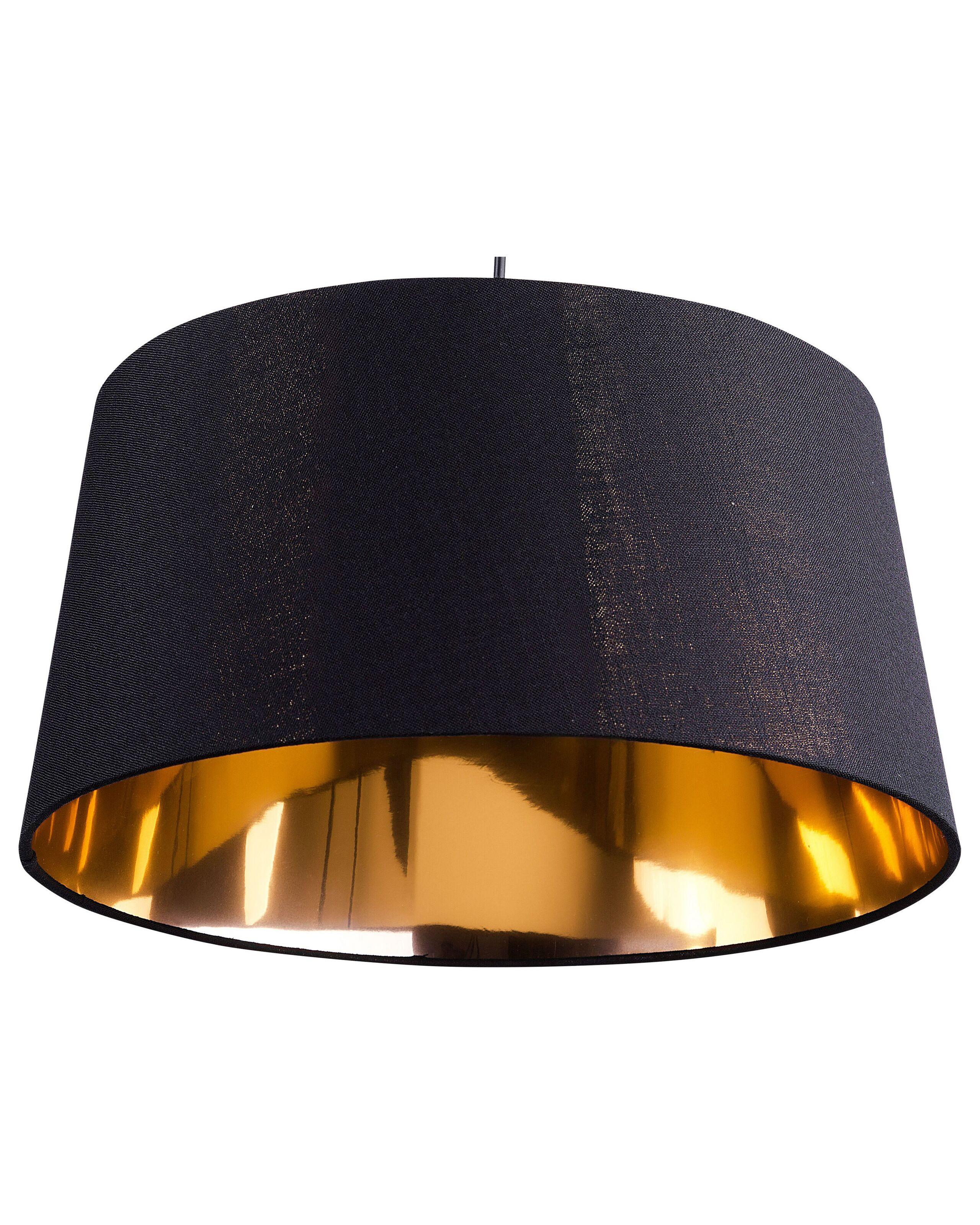 Beliani Lampe suspension en Polycoton Moderne KALLAR  