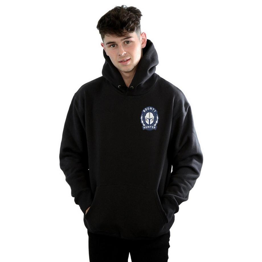 STAR WARS The Mandalorian Bounty Hunter Felpa con cappuccio  