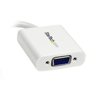 STARTECH.COM  StarTech.com Adaptateur / Convertisseur vidéo Mini DisplayPort vers VGA - M/F - 1920x1200 - Blanc 