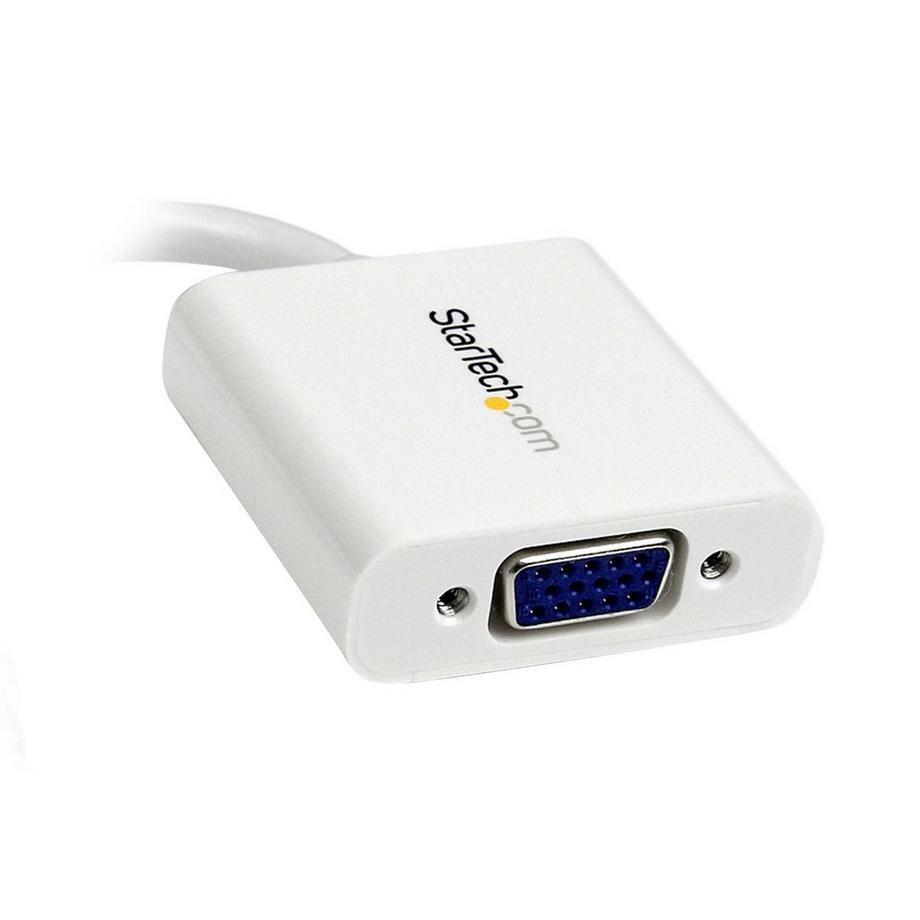 STARTECH.COM  StarTech.com Adattatore convertitore video Mini DisplayPort a VGA - Bianco 