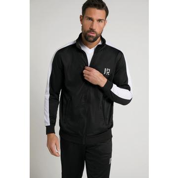 Giacca sportiva JAY-PI in felpa con collo alto nero