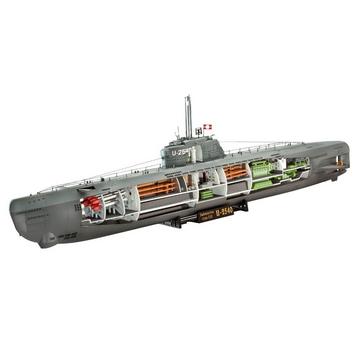 Revell U-Boot Typ XXI U 2540 &Interieur Modello di sottomarino Kit di montaggio 1:144