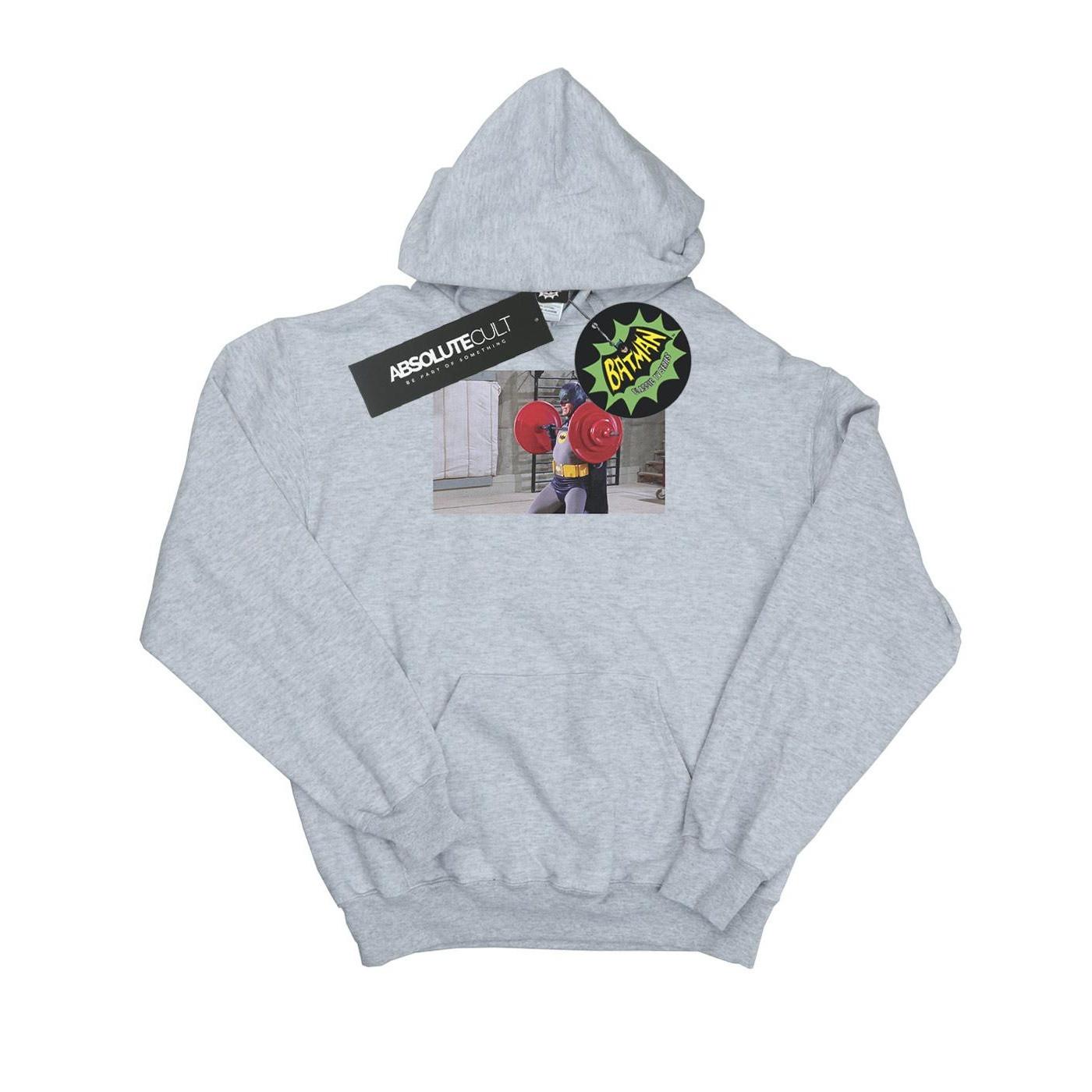Image of Batman Tv Series Bat Gains Kapuzenpullover Herren Grau 3XL