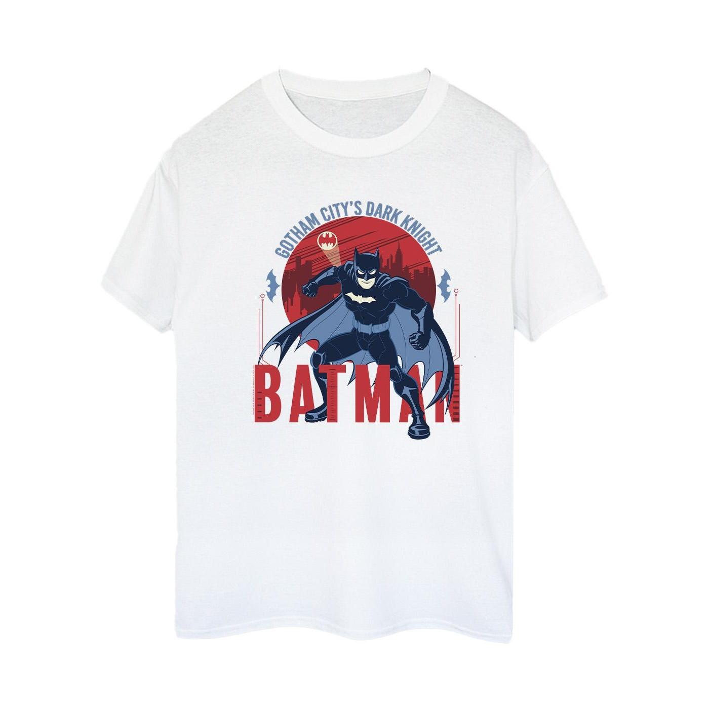 Image of Batman Gotham City Tshirt Damen Weiss XL