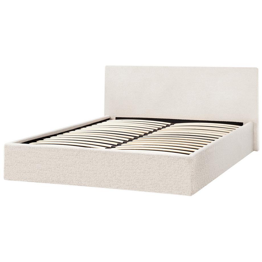 Beliani Lit ottoman en Bouclé  ORBEY  