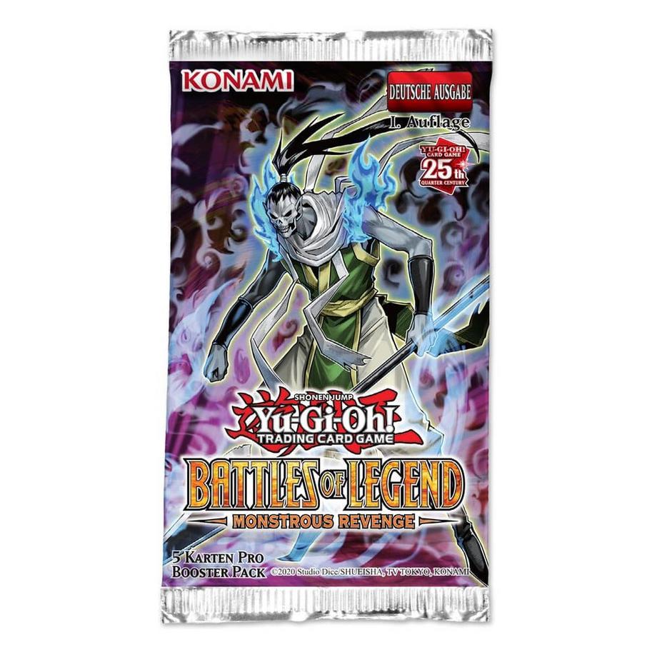 Yu-Gi-Oh!  Battles of Legend: Monstrous Revenge Booster Display - 1. Auflage  - DE 