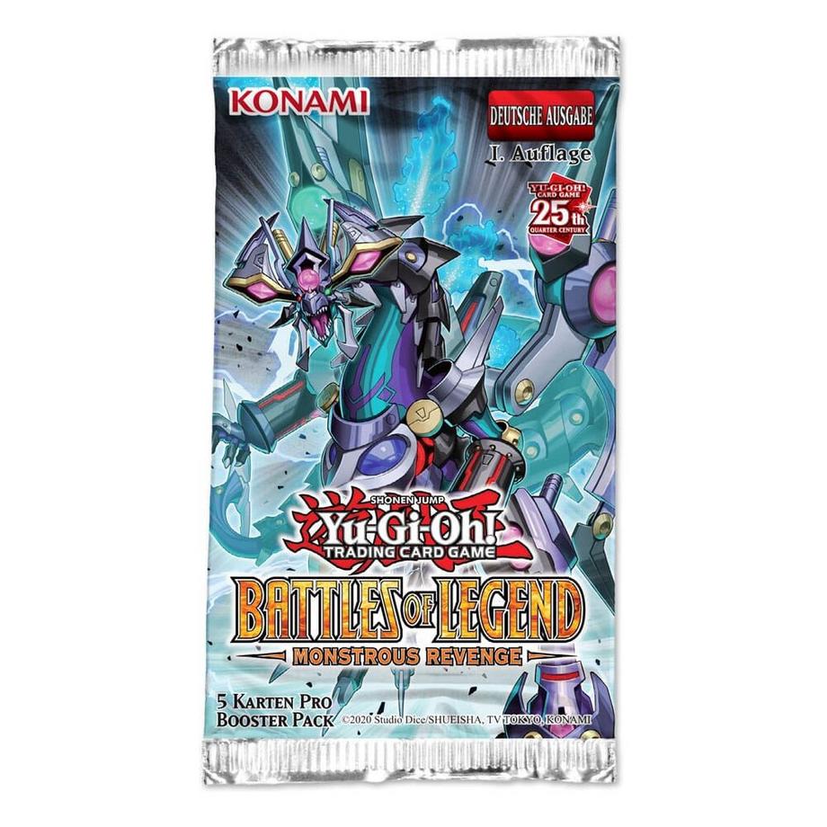 Yu-Gi-Oh!  Battles of Legend: Monstrous Revenge Booster Display - 1. Auflage  - DE 