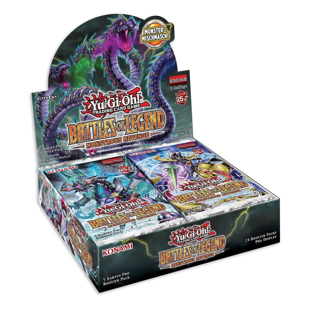 Yu-Gi-Oh!  Battles of Legend: Monstrous Revenge Booster Display - 1. Auflage  - DE 