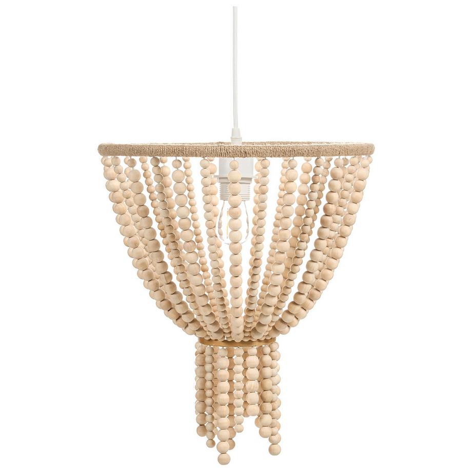 Lampadario en Legno di caucciù  PUSWELI