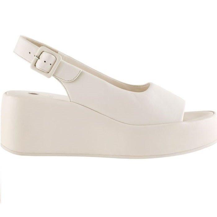 Image of Loulou - Leder Sandale Damen Offwhite 42