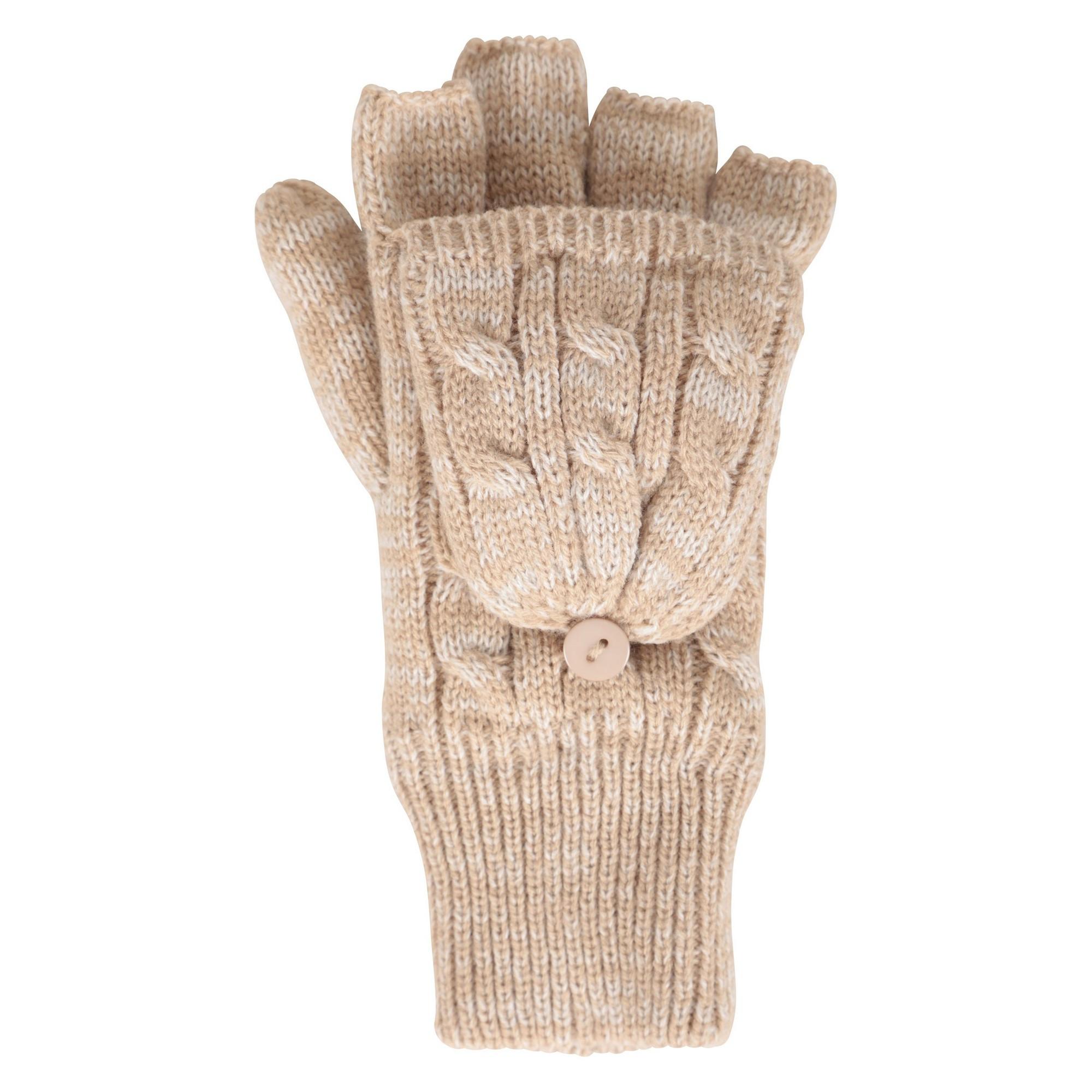 Mountain Warehouse  Fingerlose Handschuhe, Kunstfell gefüttert 