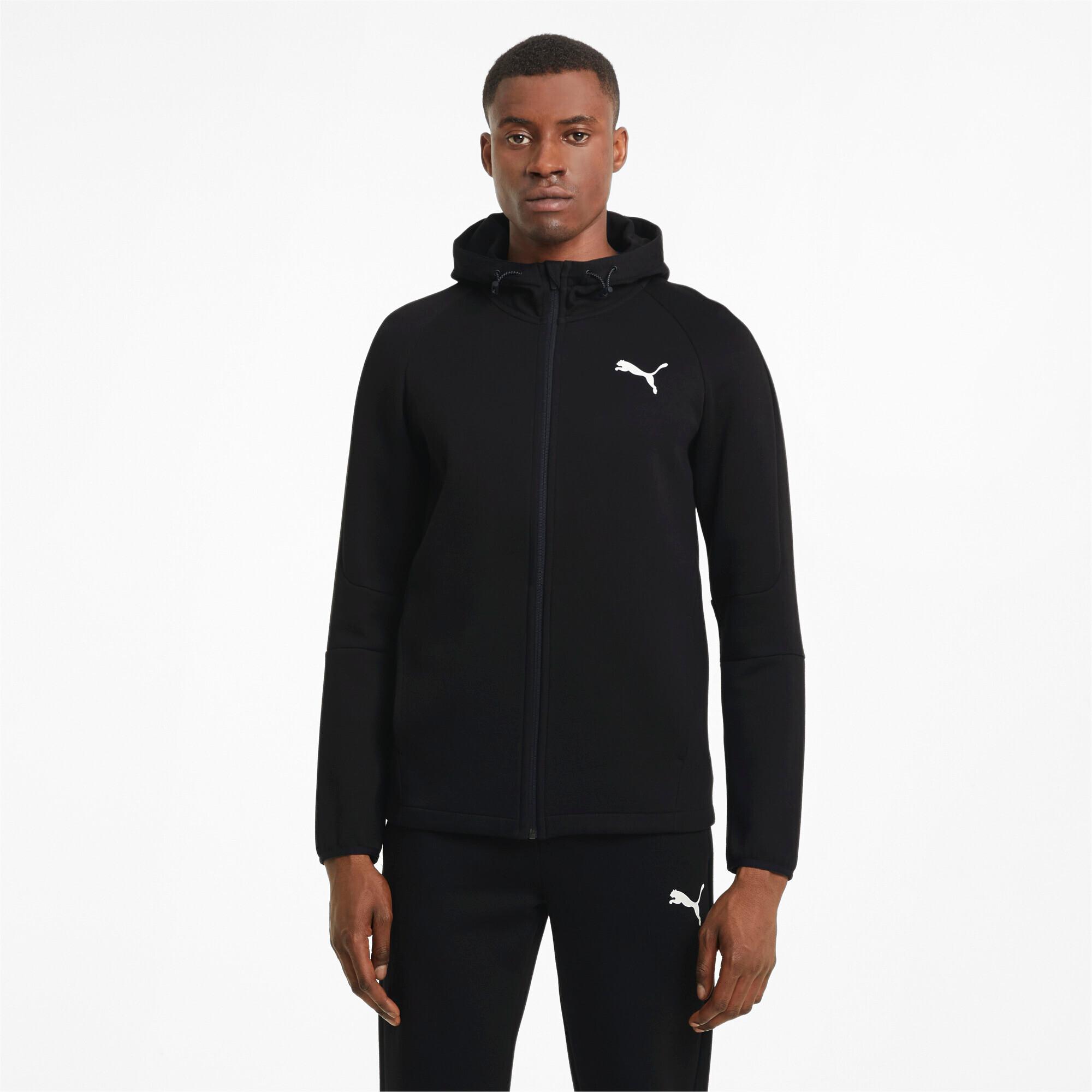 PUMA  sweatshirt à capuche full-zip pua evostripe core 