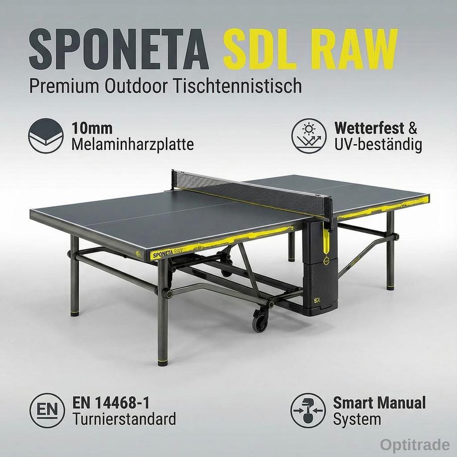 Sponeta  Table de ping-pong  SDL Raw Outdoor 