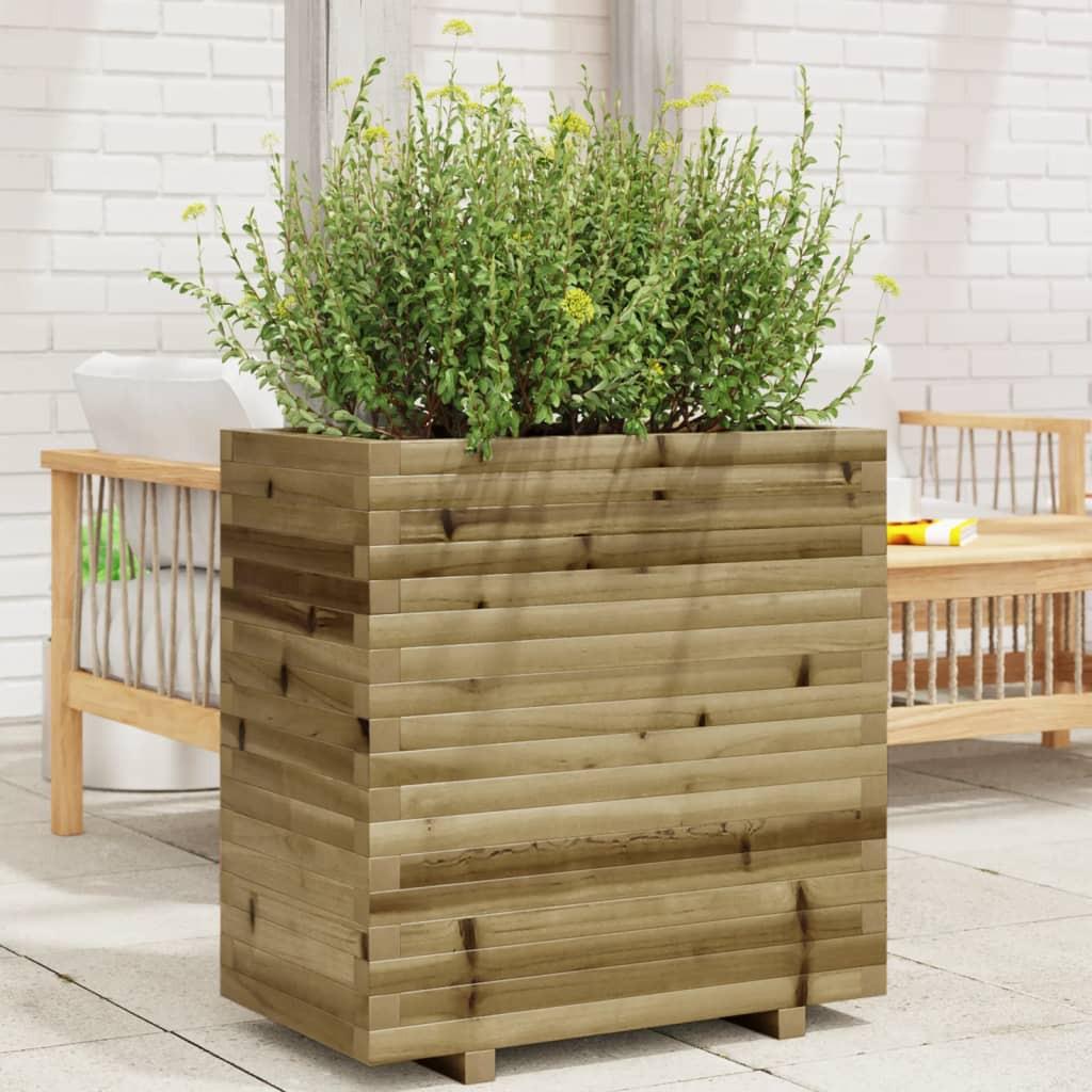 VidaXL fioriera da giardino Legno di pino impregnato  