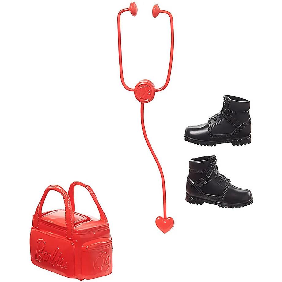 Barbie  Poupée professionnelle Barbie Ambulancier 