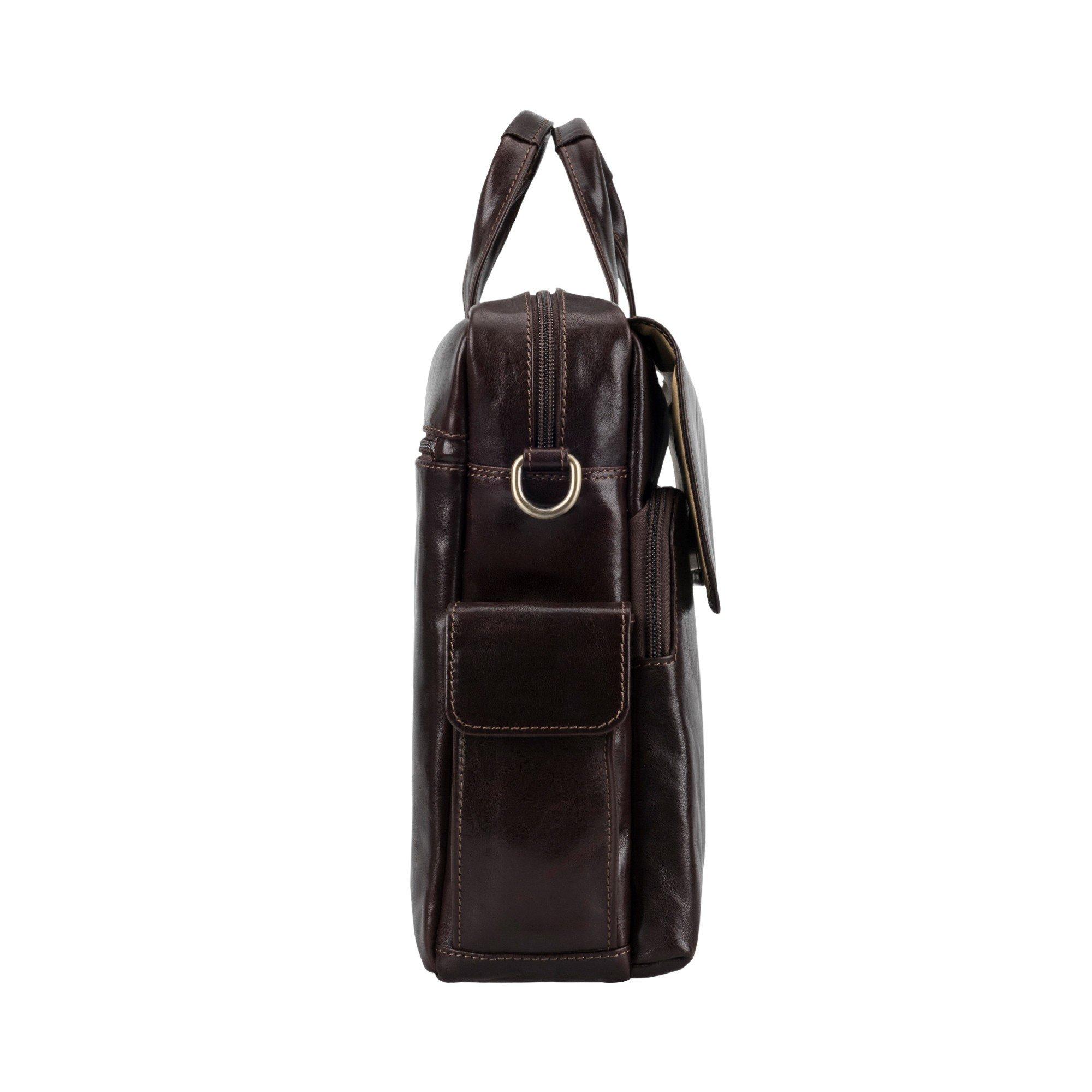 Maxwell Scott  Lagaro -  Leder Laptoptasche 