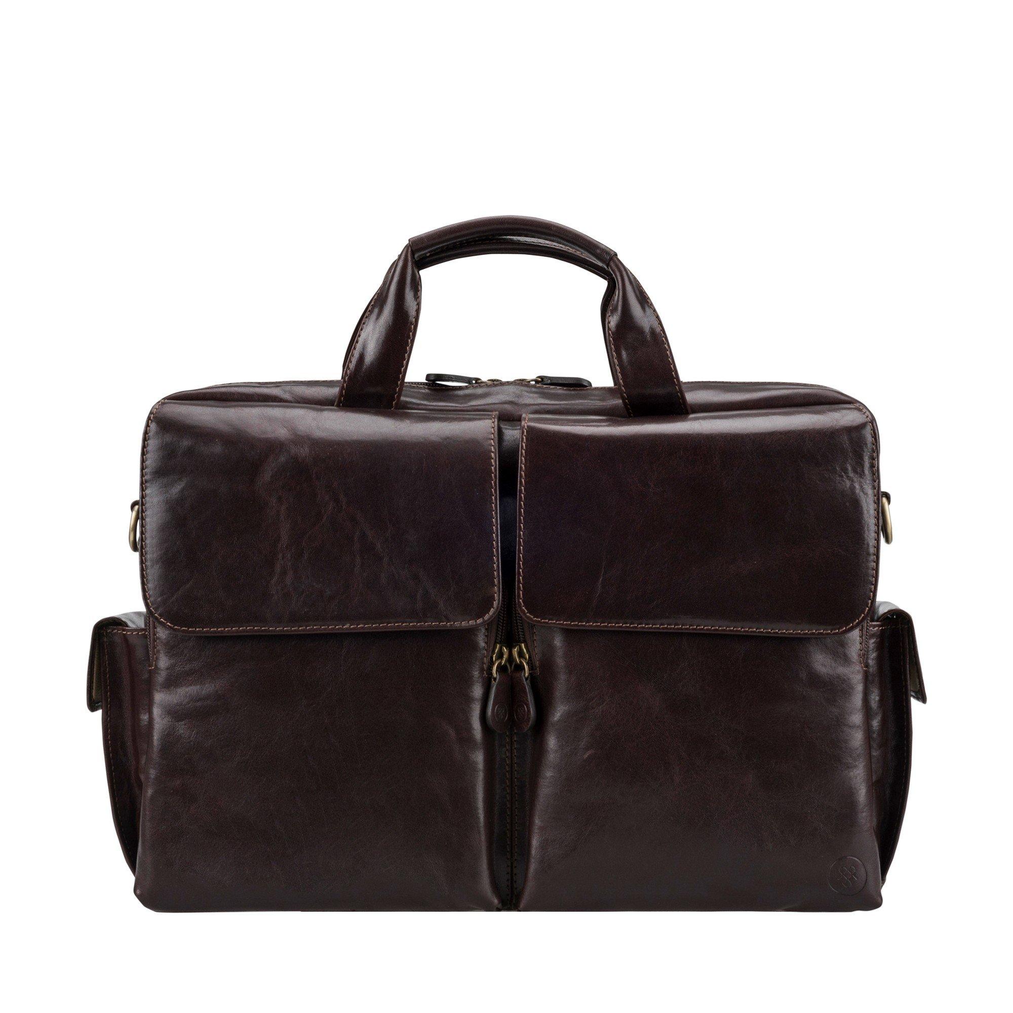 Maxwell Scott  Lagaro -  Leder Laptoptasche 