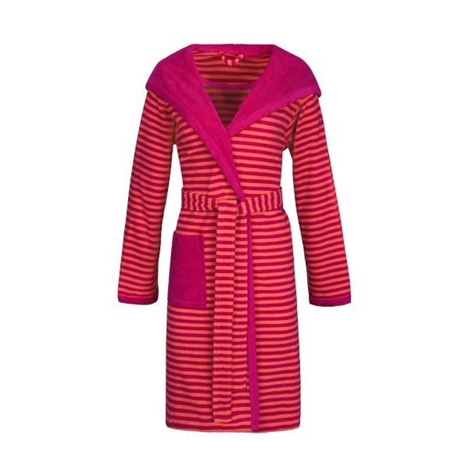 ESPRIT Gestreifter Kapuzenbademantel  