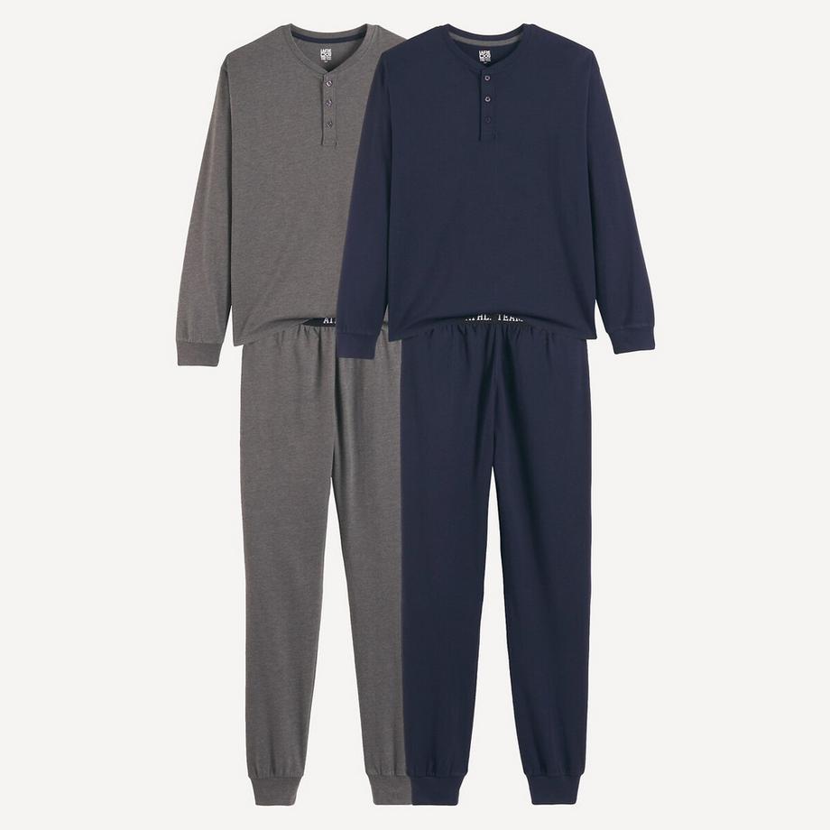 La Redoute Collections  Doppelpack Pyjamas aus Baumwolle 