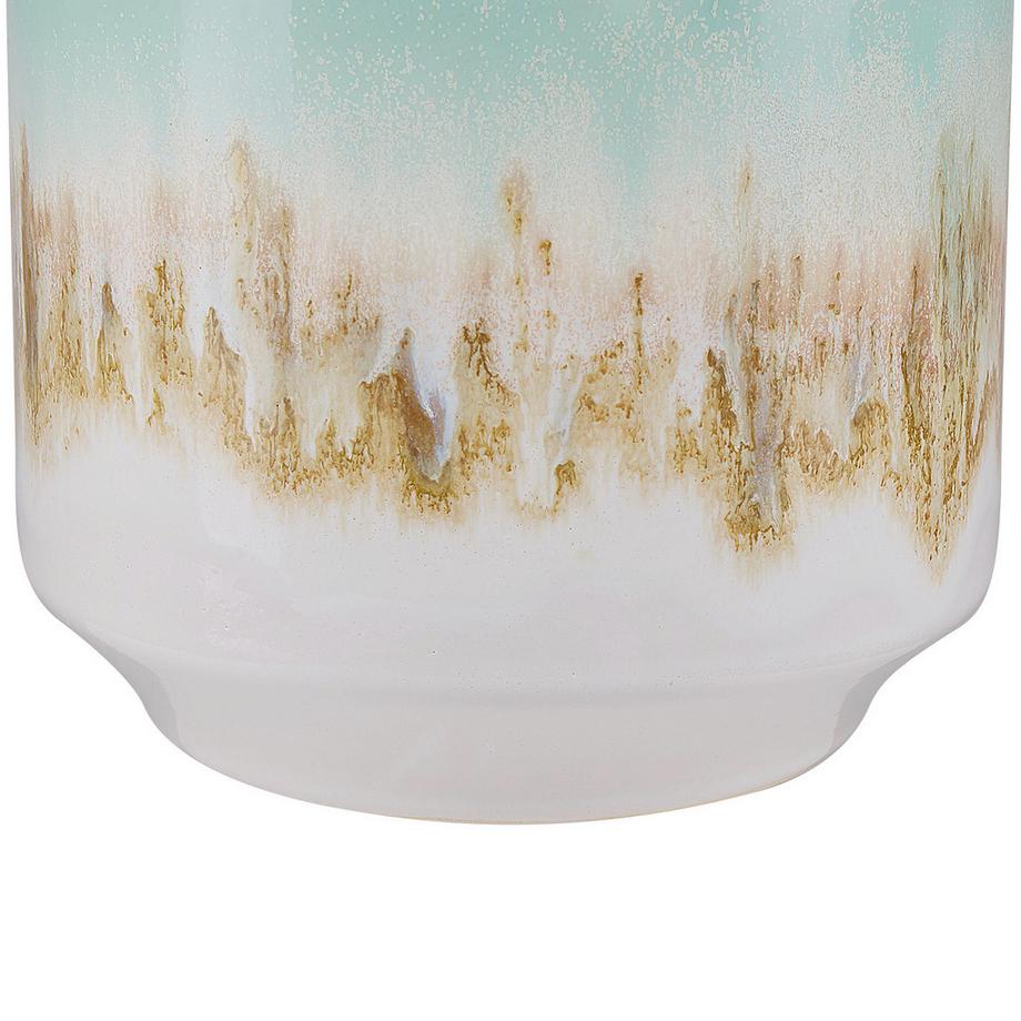 Beliani Vase à fleurs en Grès  CYME  