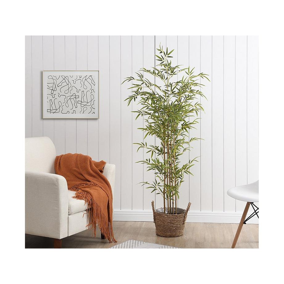 Vente-unique Arbre artificiel Bambou avec tronc naturel - H.160 - MUCURI  