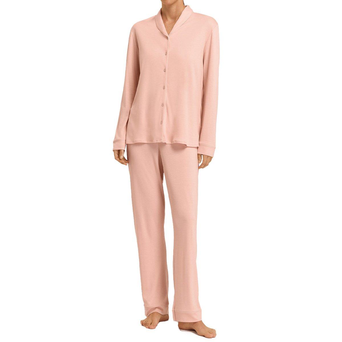 Image of Natural Comfort - Pyjama Unisex Rosa L