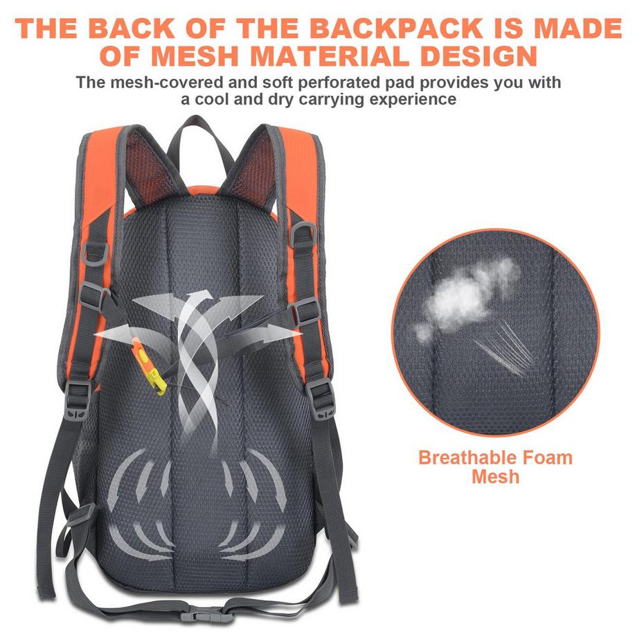 Only-bags.store Sac à dos de trekking étanche 20L  