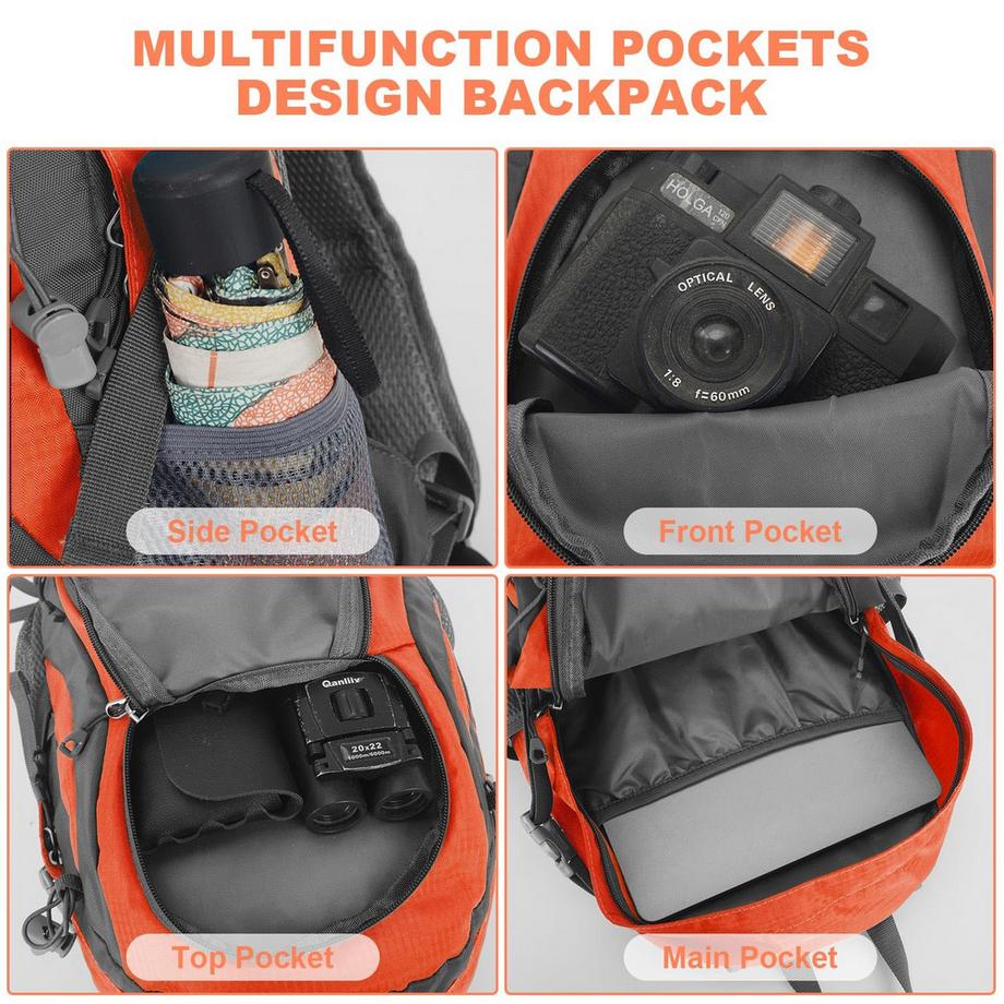Only-bags.store Sac à dos de trekking étanche 20L  