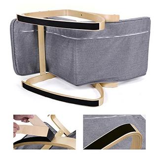 Pricenet Sedia a dondolo in betulla ad alta capacità di carico  