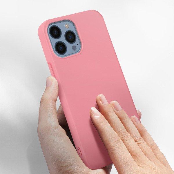 Avizar  Cover Silicone iPhone 13 Pro Max Rosa 