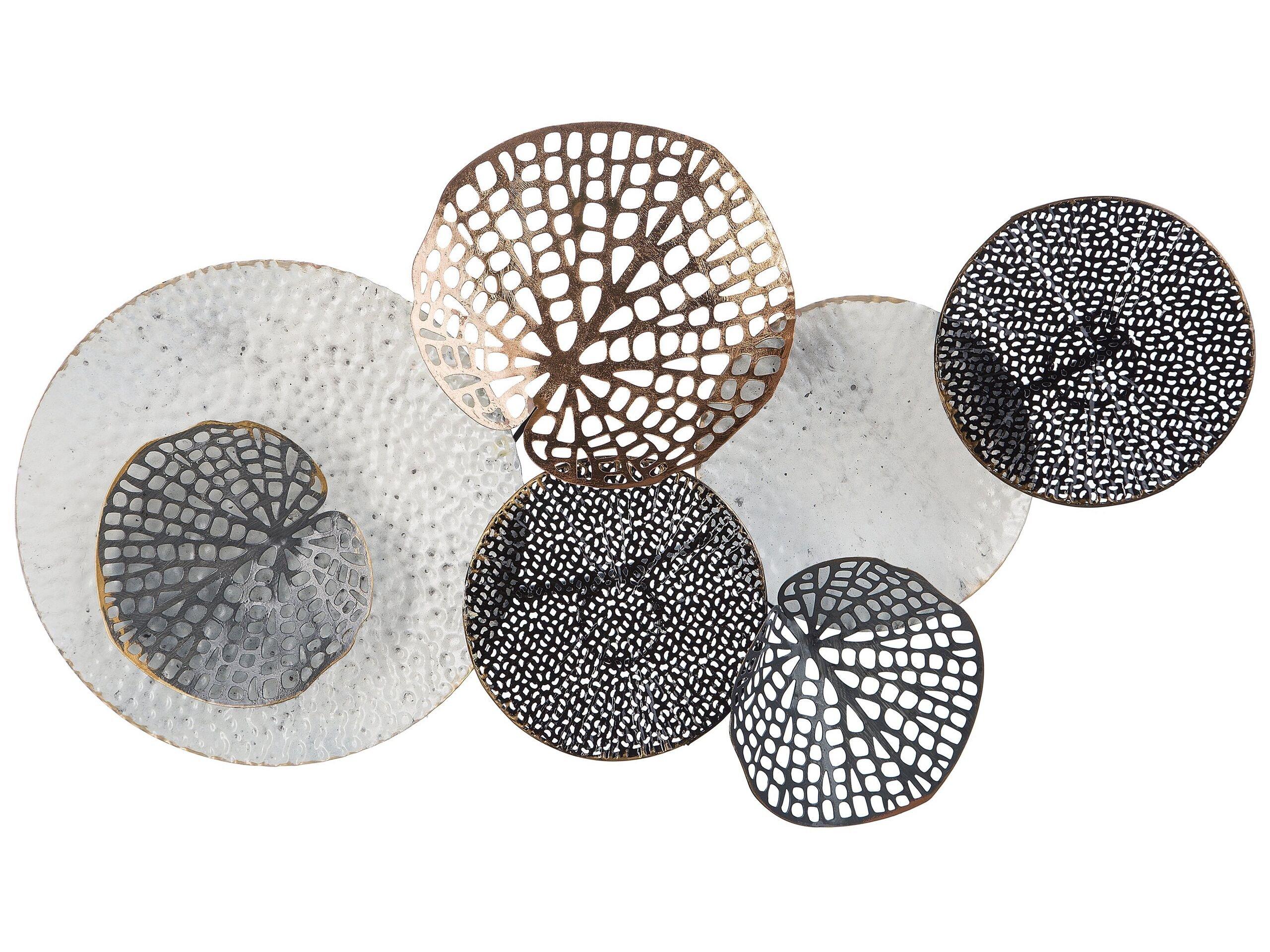 Image of Wanddekoration aus Metall Boho RHODIUM Wanddekoration aus Metall Boho RHODIUM