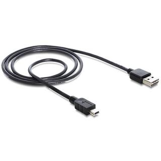 DeLock  1m USB 2.0 A - mini USB m/m cavo USB USB A Mini-USB A Nero 